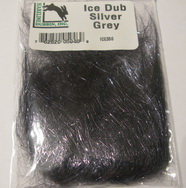 Ice dub Hareline  silver grey